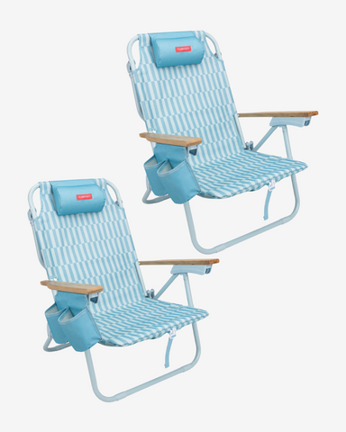 Pack 2 sillas - azul