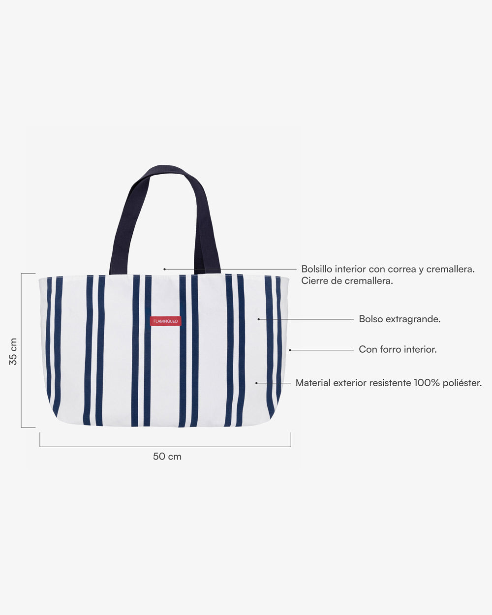 Tote bag azul - PENELOPE