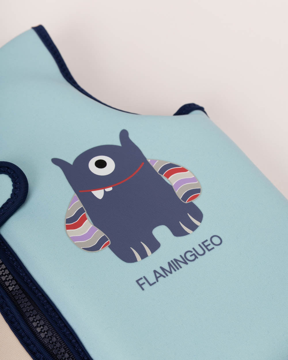 chaleco flotador infantil azul