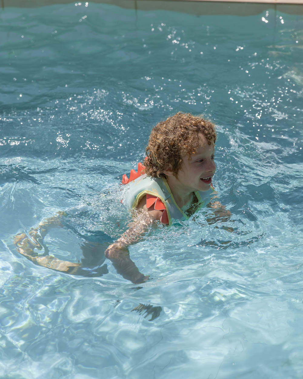 chaleco flotador piscina infantil