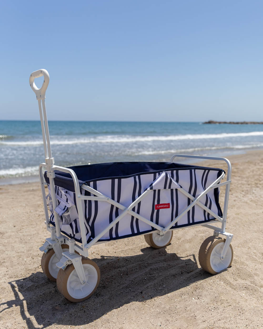 Carrito de playa azul - ABEL