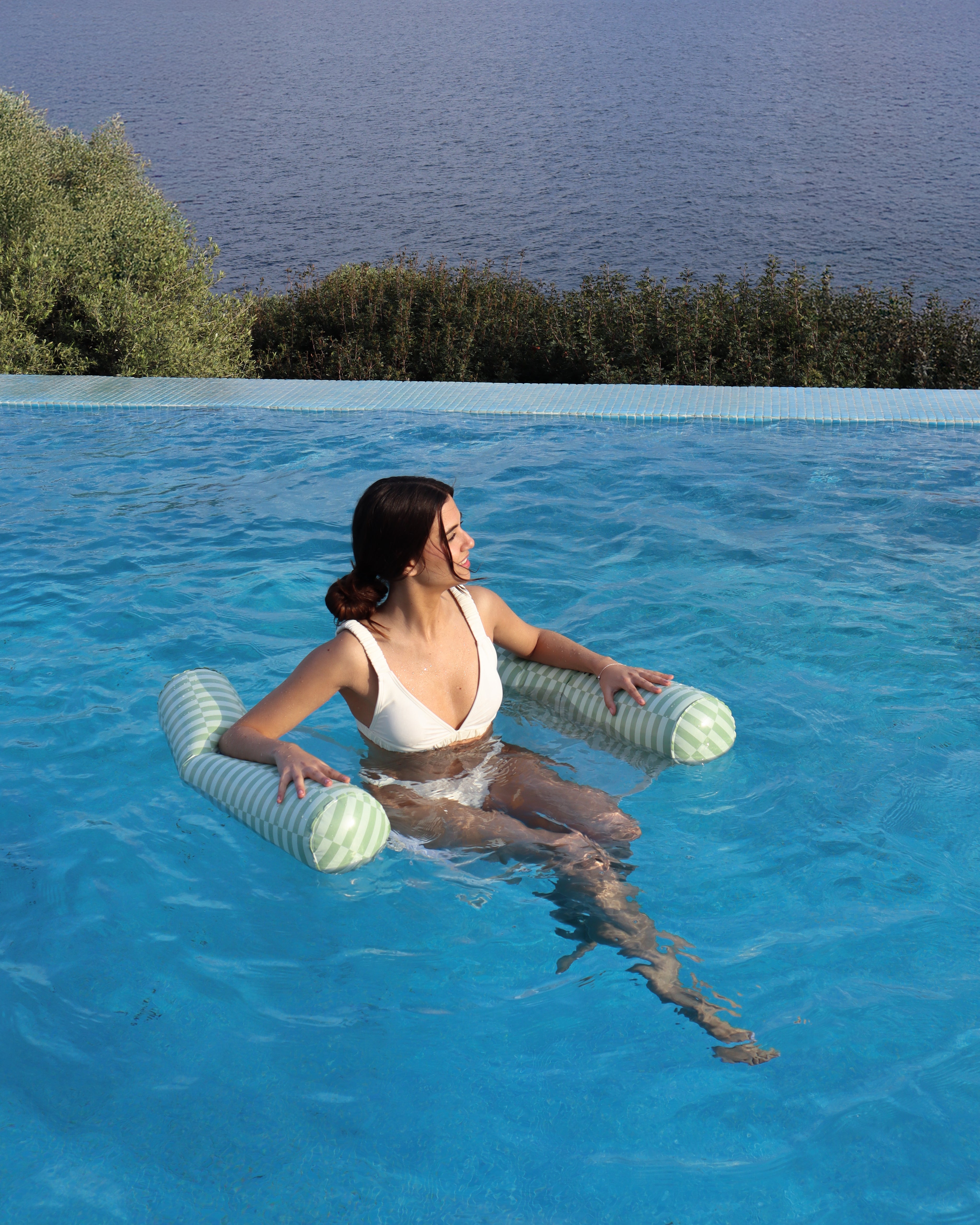 flotador piscina plegable