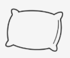 Almohada con relleno premium