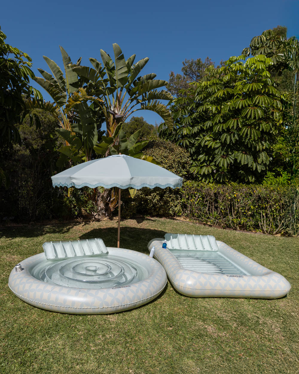flotador hinchable doble piscina