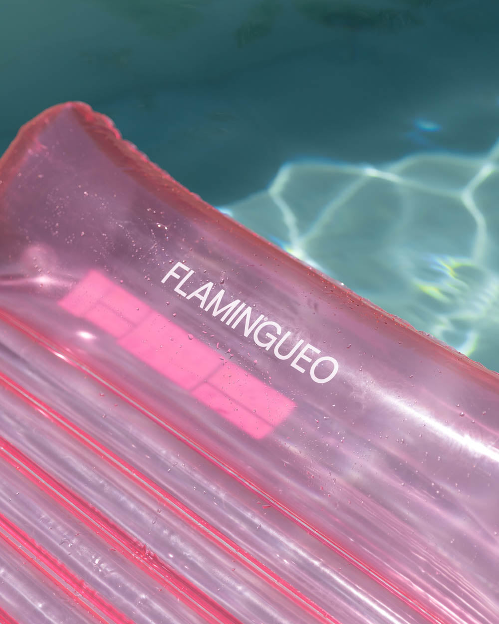 flotador colchoneta rosa