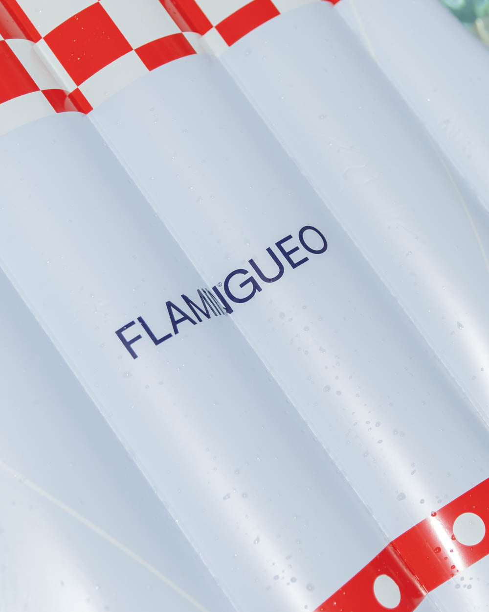 flotador flamingueo azul