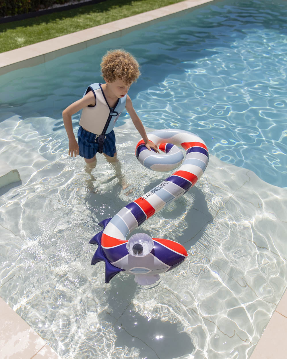 flotador infantil flamingueo