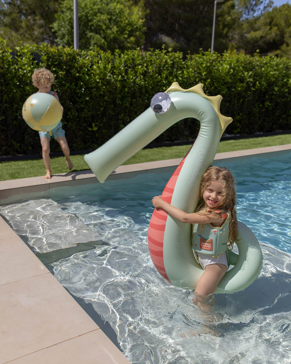 flotador hinchable niños piscina