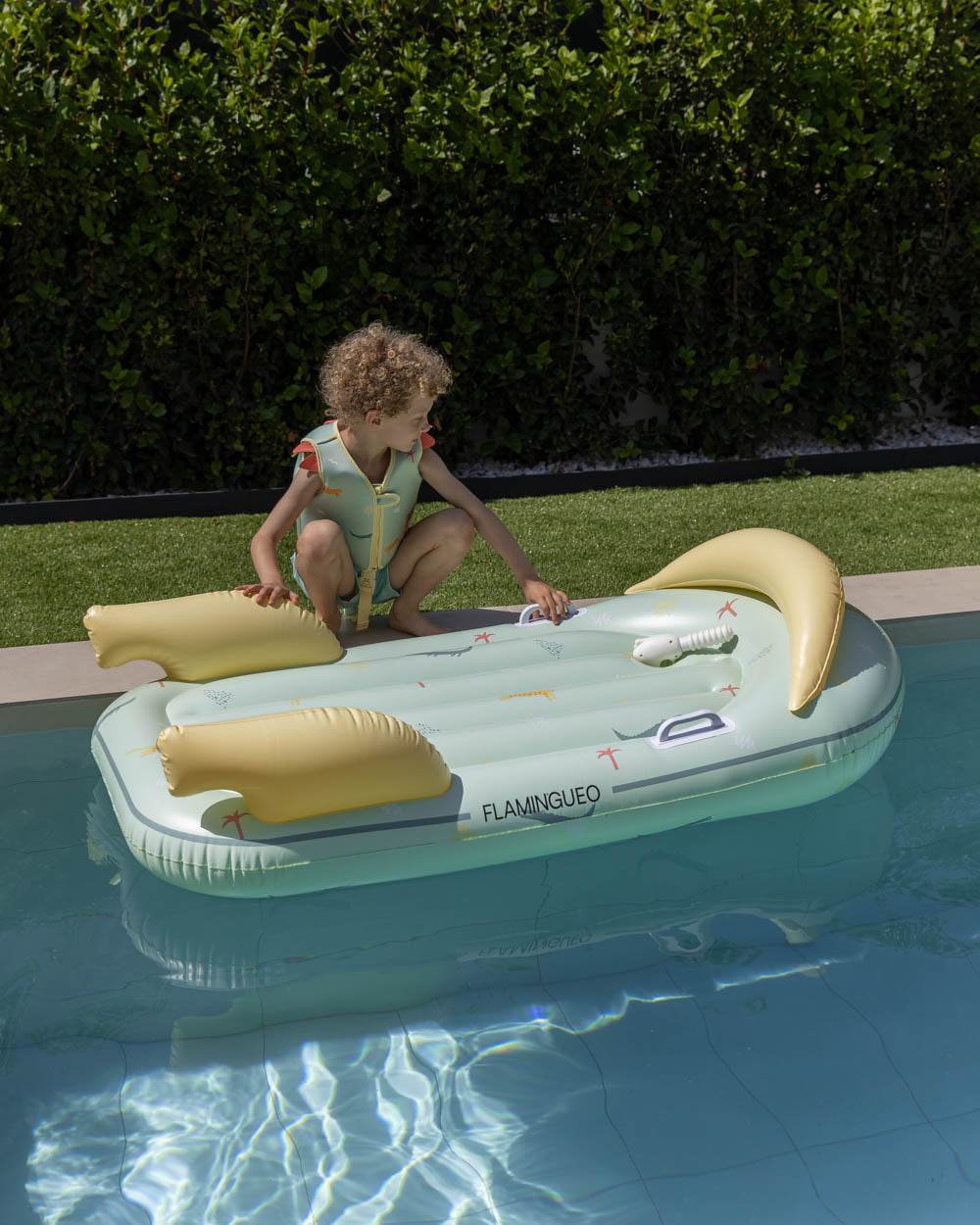 colchoneta hinchable infantil