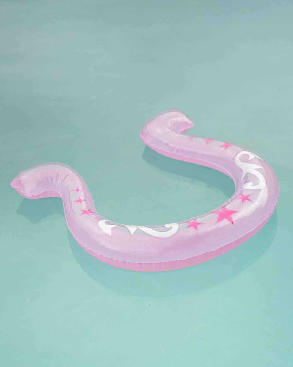 Pink horseshoe float - YEEHAW