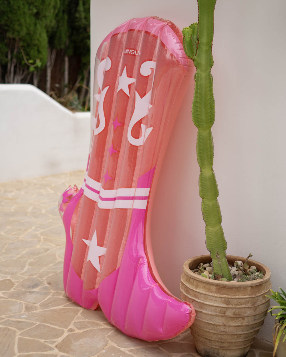 Bota de cowboy rosa - BANDIDA