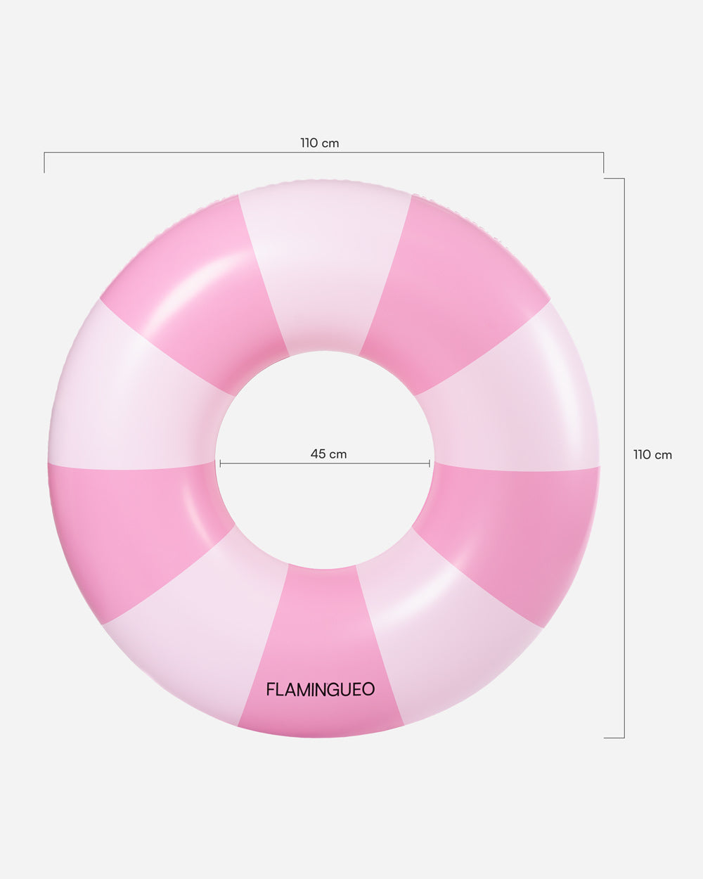 medidas donut hinchable rosa