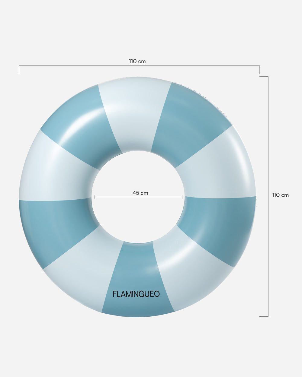 medidas flotador donut azul