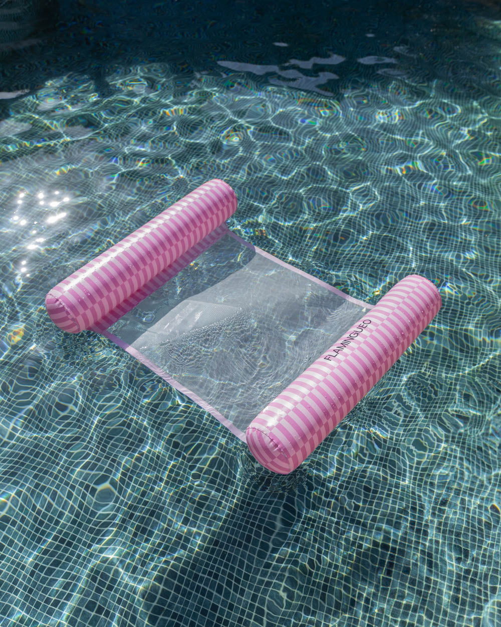 hamaca plegable piscina
