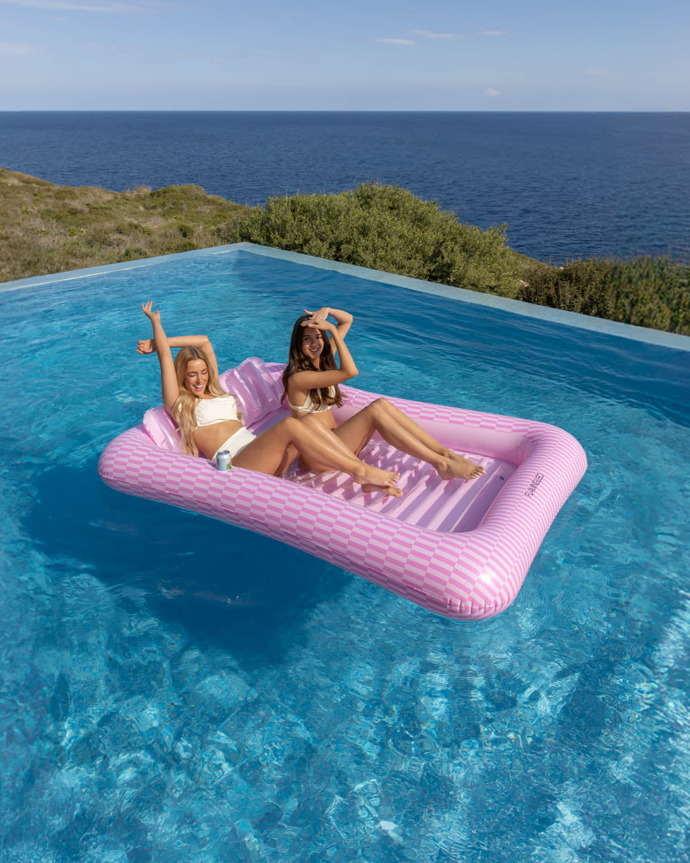 flotador hinchable doble piscina