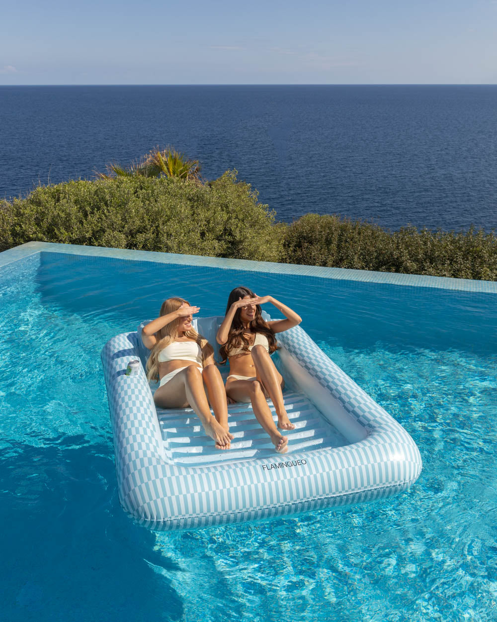 flotador hinchable doble piscina