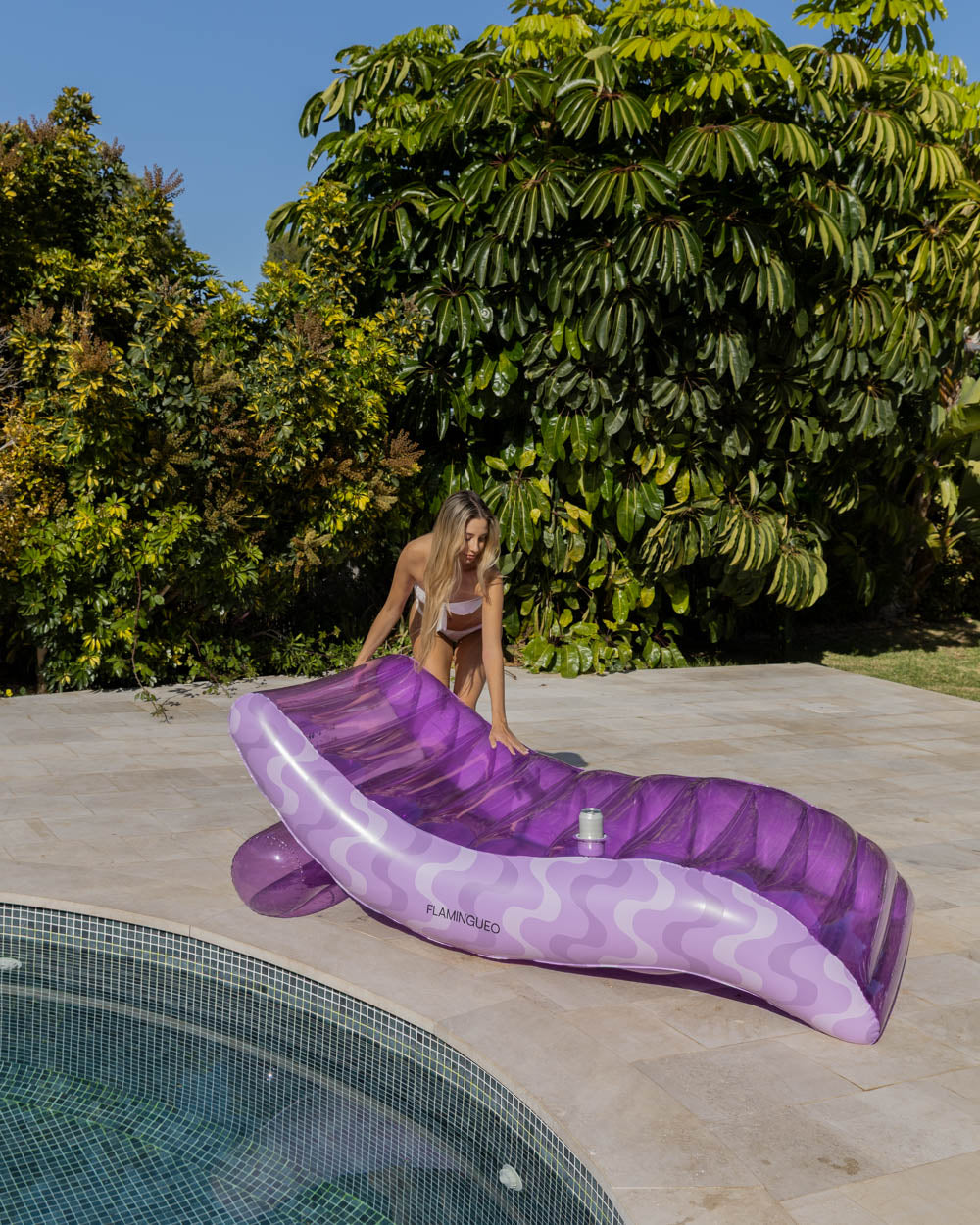 flotador piscina extragrande doble