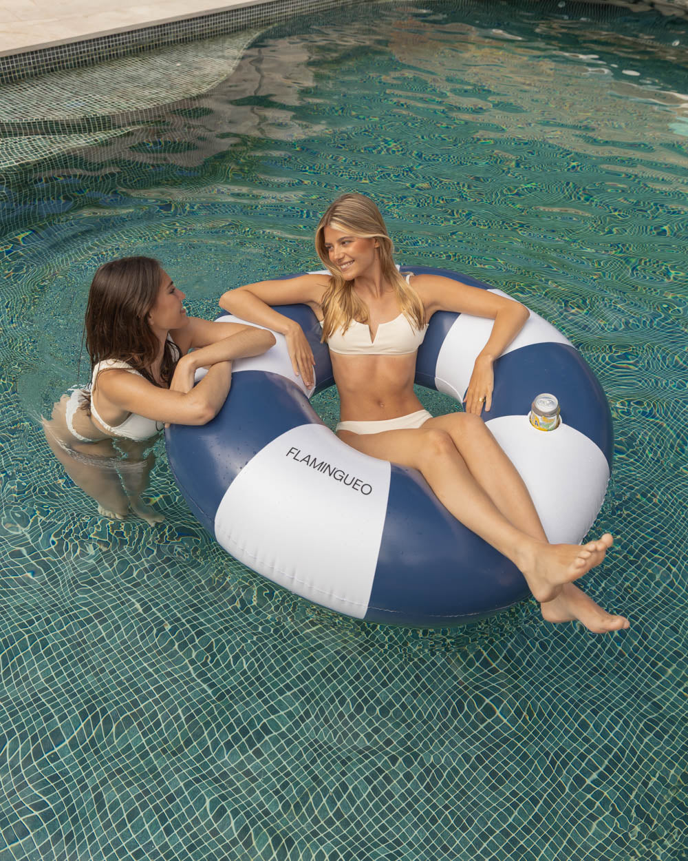 Flotador donut XL azul - VICTORIA
