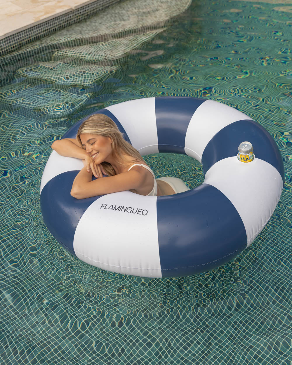 Flotador donut XL azul - VICTORIA
