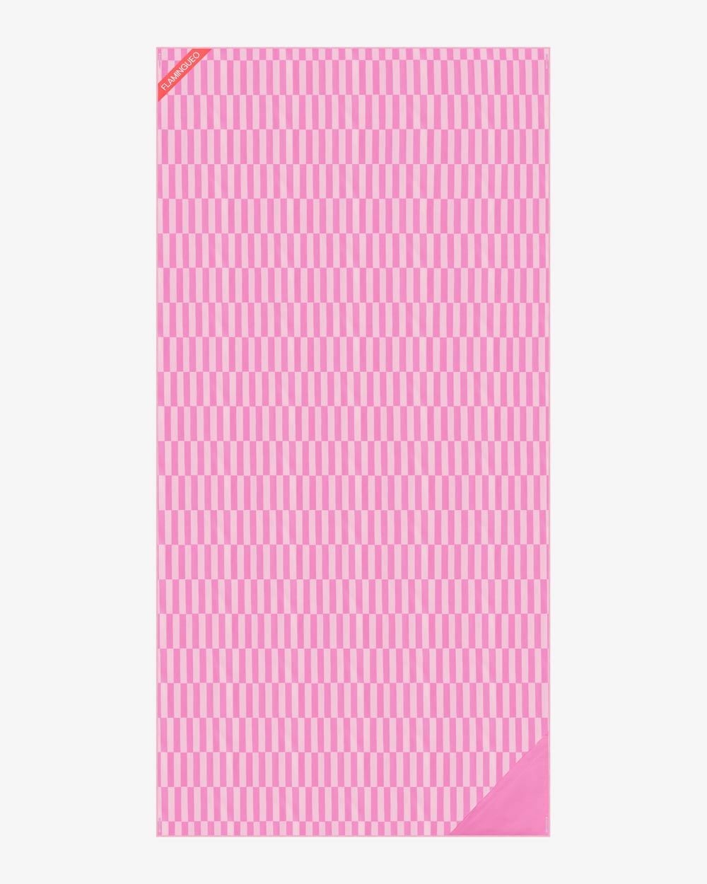 toalla microfibra rosa