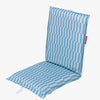 Blue folding beach seat - BLAKE