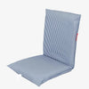 Blue folding beach seat - NELSON
