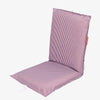Burgundy folding beach seat - NELSON
