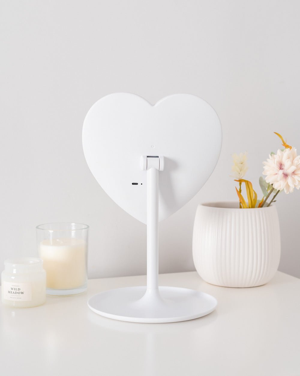 Espejo LED corazón - ZOE - Flamingueo