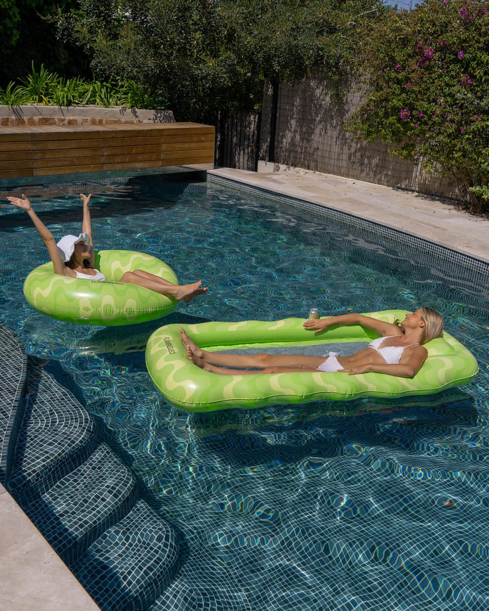 Flotador donut verde - SPIRIT - Flamingueo