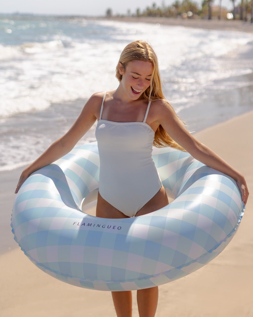 Flotador donut vichy - HAMPTONS - Flamingueo