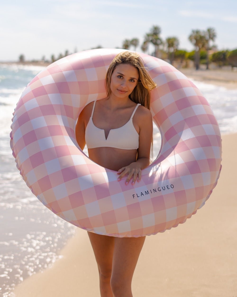 Flotador donut vichy - HAMPTONS - Flamingueo