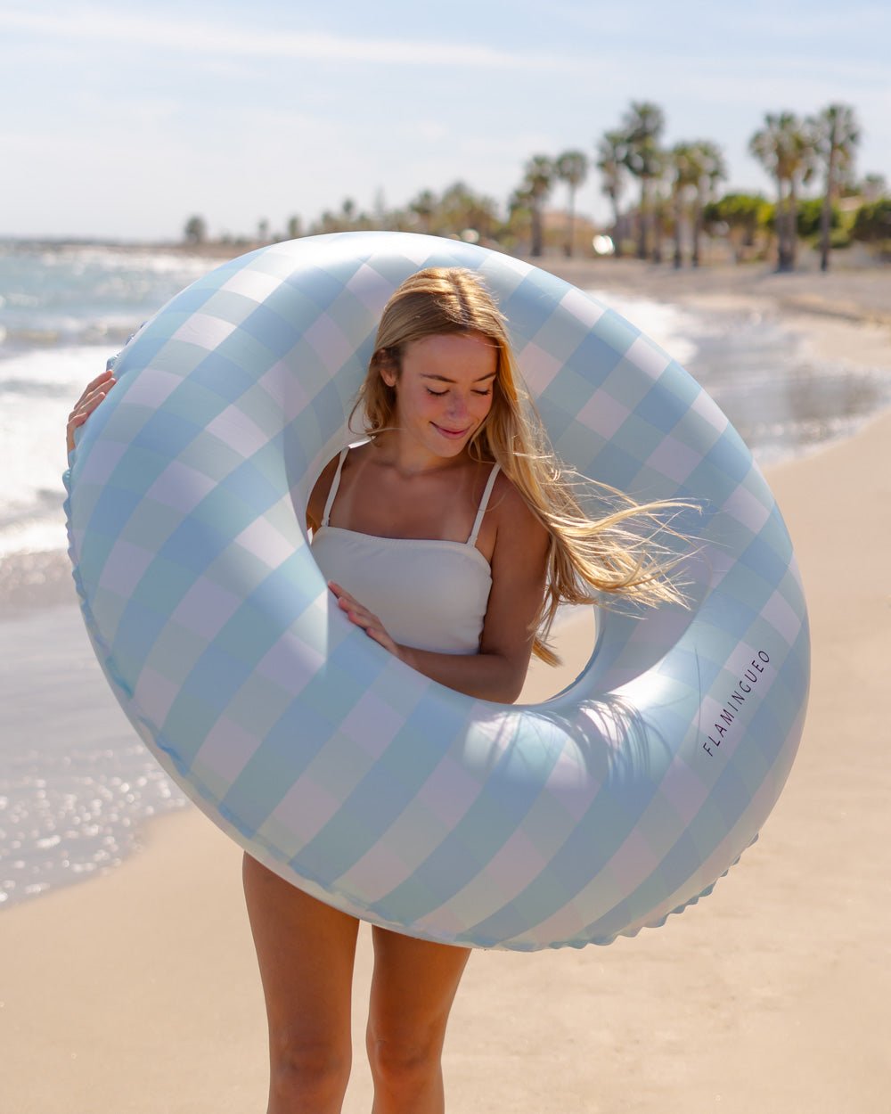 Flotador donut vichy - HAMPTONS - Flamingueo