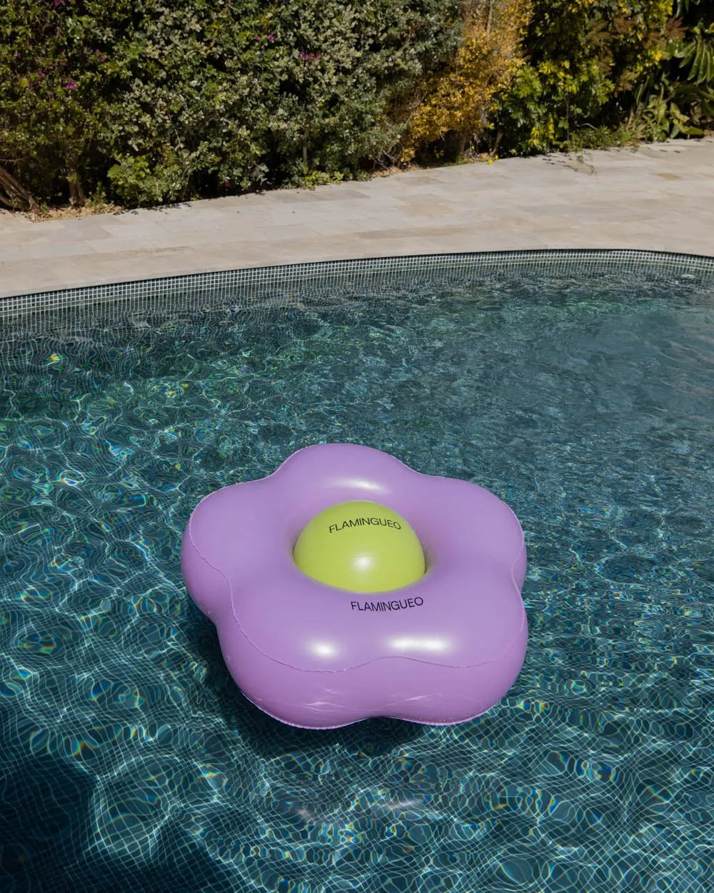 Flotador flor morada - BONNIE - Flamingueo