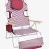 Burgundy folding beach hammock - MAY