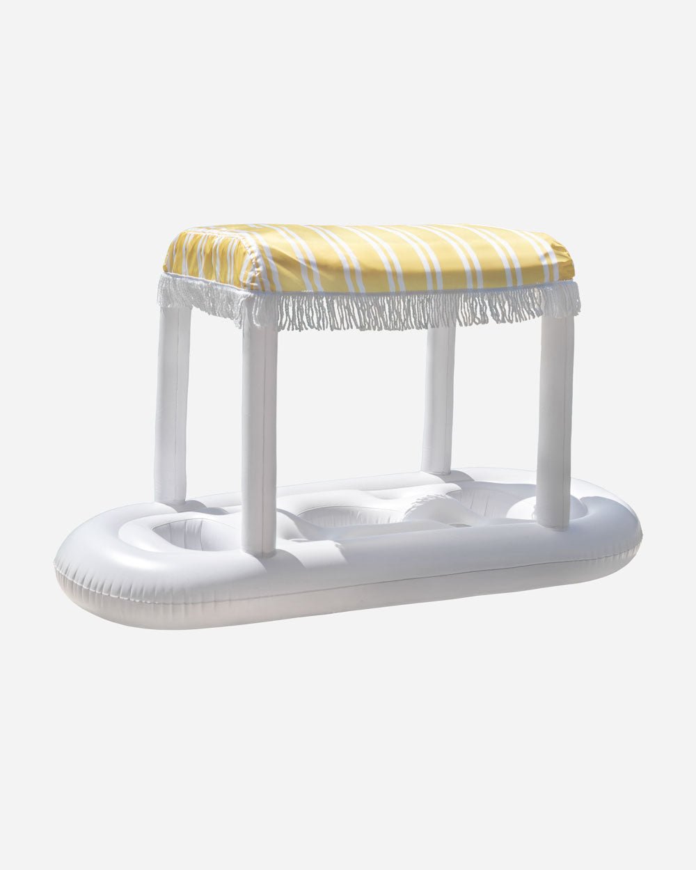 Mini bar hinchable amarillo - TOMMY - Flamingueo