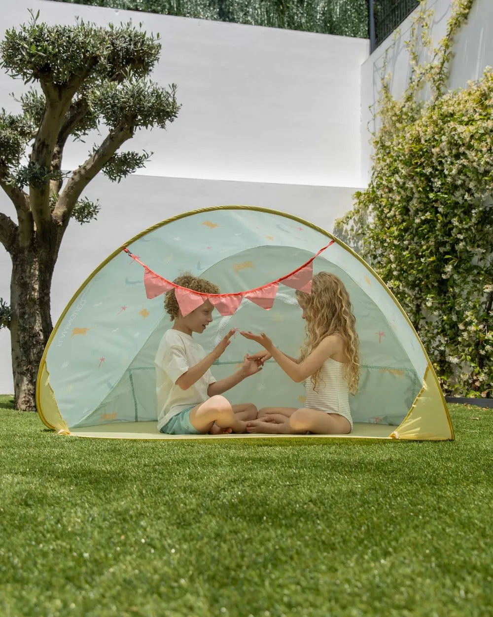 Pop up tent verde - FINNICK - Flamingueo