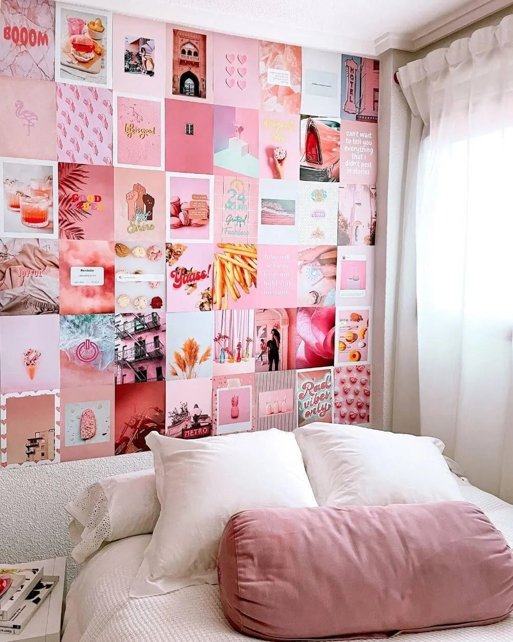 Set de 50 fotos - PINK ISLAND - Flamingueo