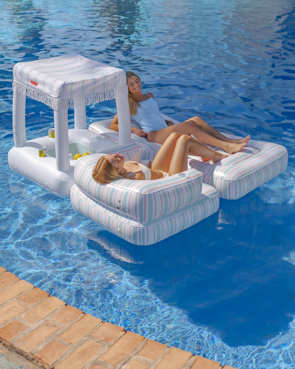 Sillón hinchable 2 en 1 - MARSALA - Flamingueo