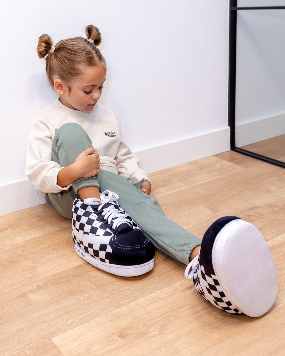 Zapatillas de andar por casa niños - PAULIS KIDS - Flamingueo