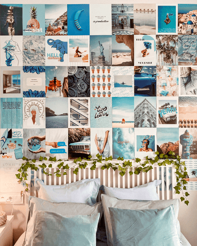 Conjunto de 50 fotos - Oceano Azul