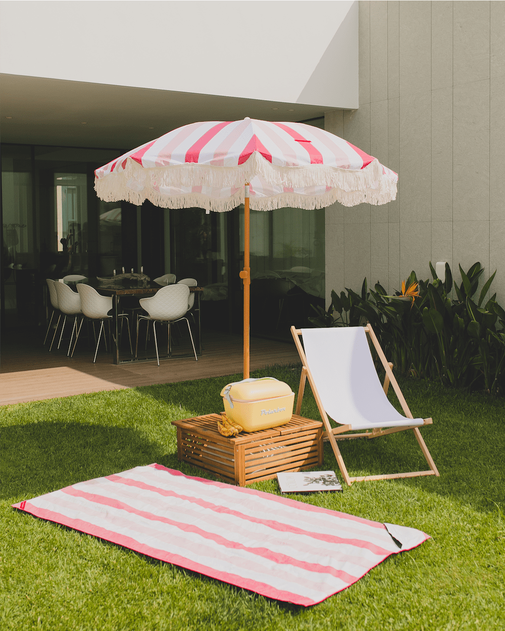 Sombrilla playa y terraza - BRISBANE - Flamingueo