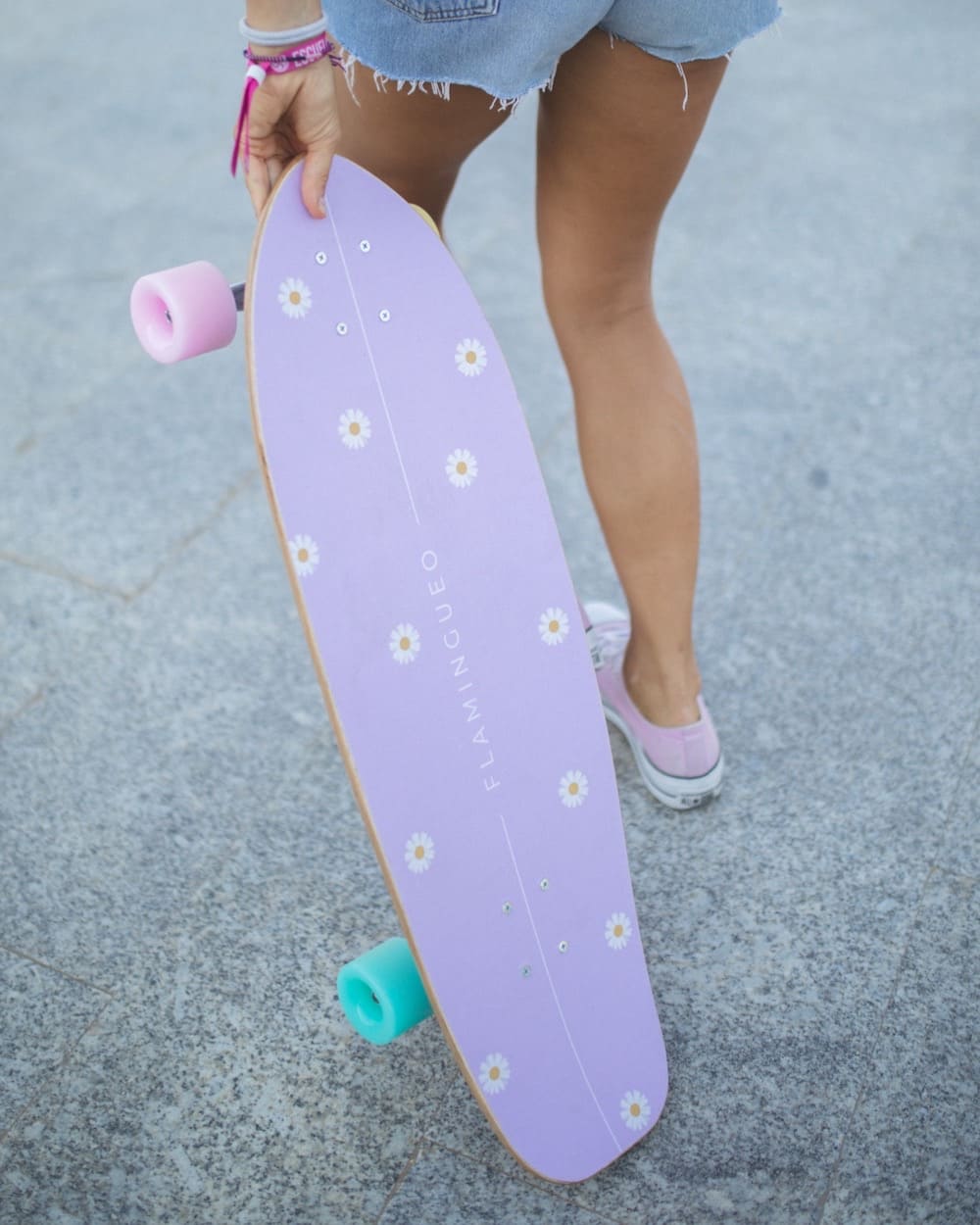 Tabla de Surfskate Margaritas - HAILEY - Flamingueo