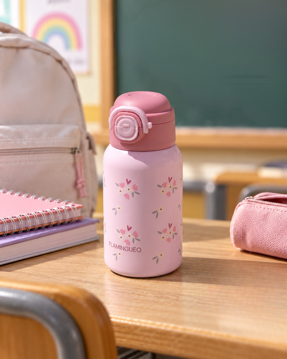 Borraccia termica per bambini in acciaio inossidabile