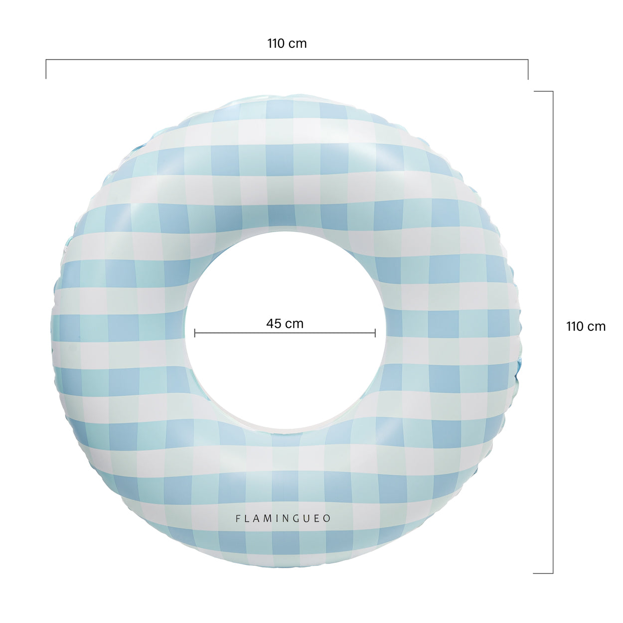 Medidas del producto Flotador donut vichy - HAMPTONS
