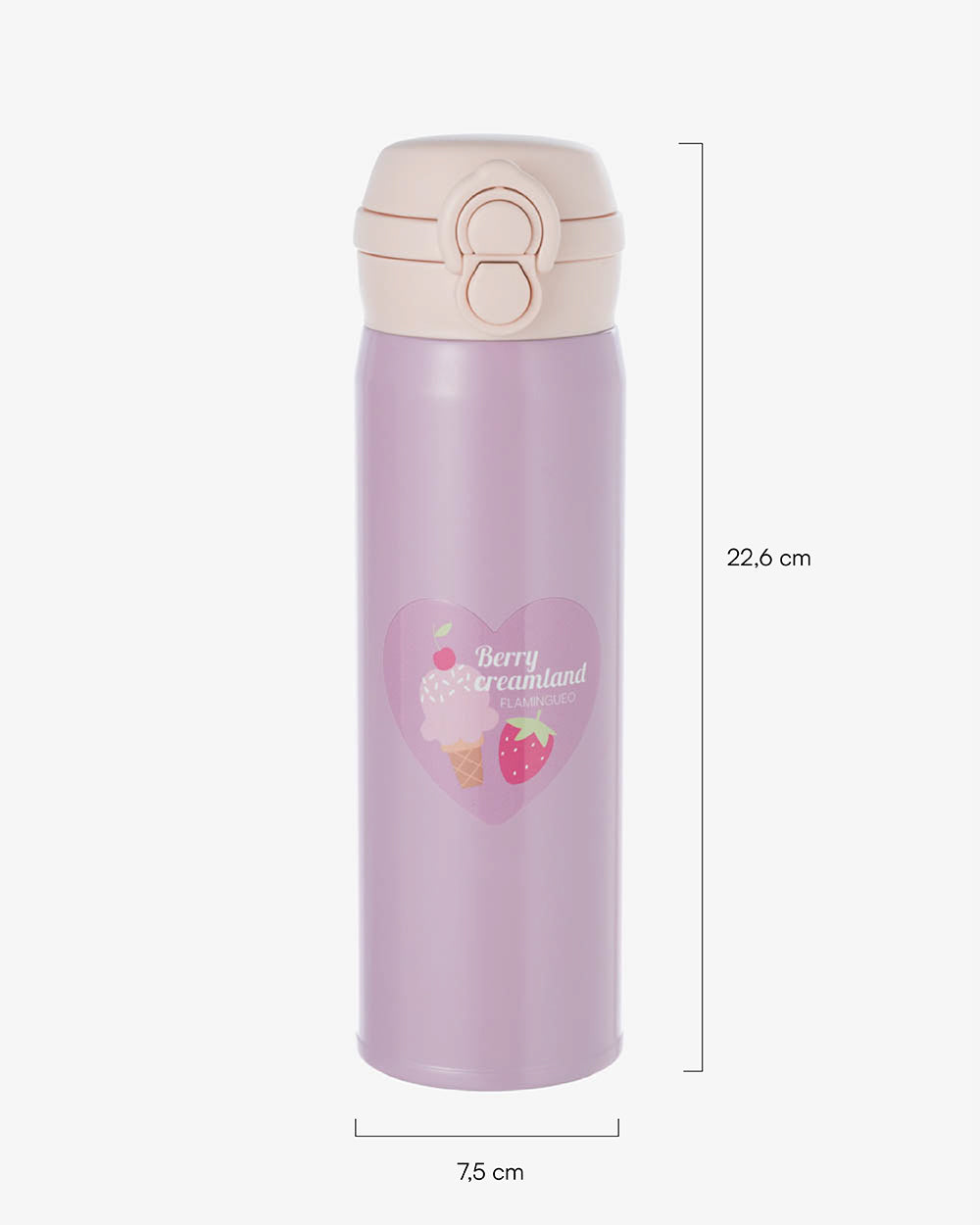 Medidas del producto Garrafa térmica infantil aço - LULU
