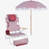 Umbrella and hammock pack - burgundy