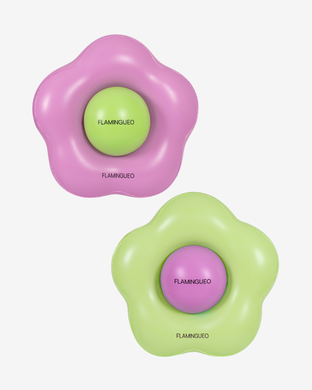Pack 2 flotadores bonnie - verde y morado