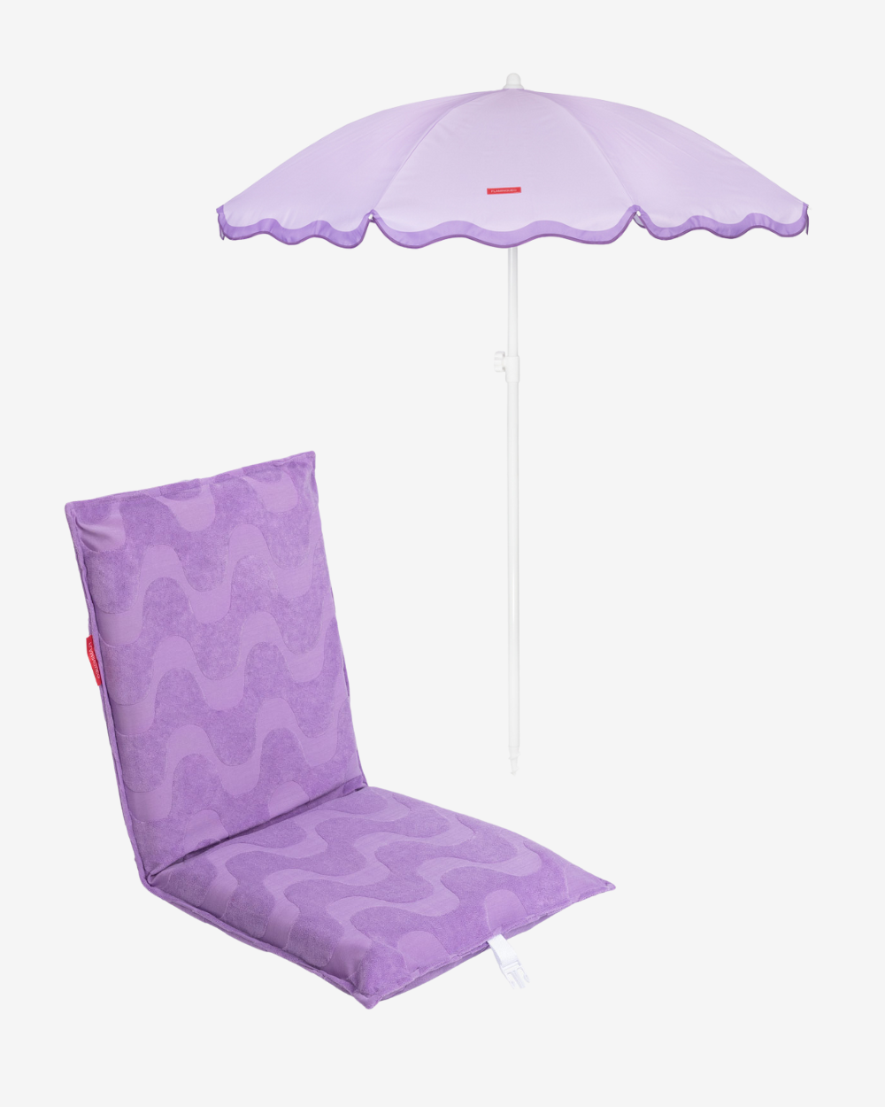 Pack sombrilla y respaldo - morado