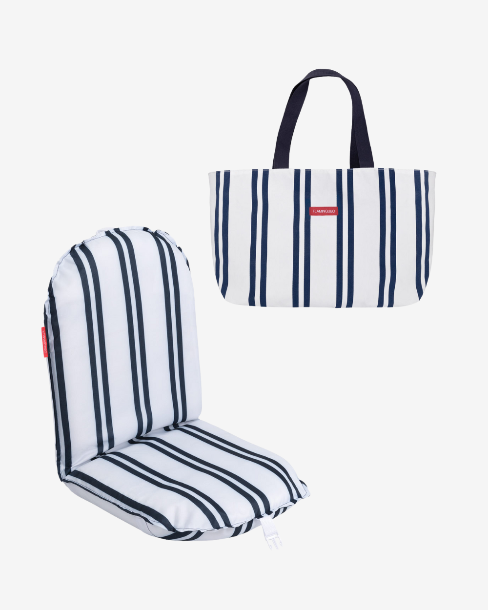 Pack respaldo y tote bag - azul