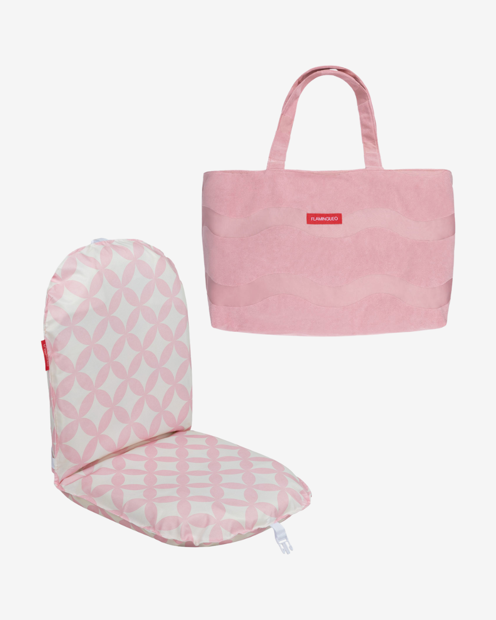 Pack respaldo y tote bag - rosa